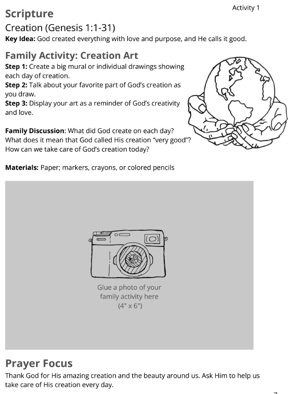 Family Bible Fun: 52-Weeks of Engaging Family Bible Exploration, Activities, Prayer, Journaling, and Memory Making with Family-Friendly Play!